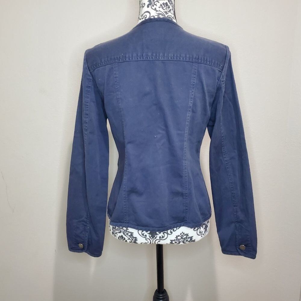 Pendleton Medium Womens Navy Button Down Jacket /… - image 4